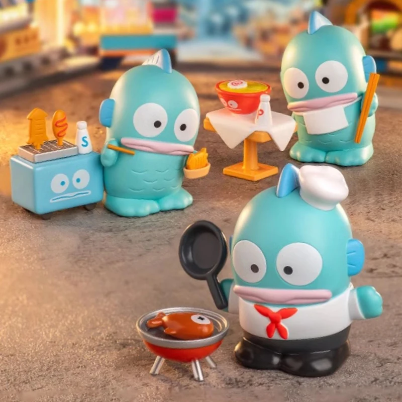 الكرتون Hangyodon صندوق أعمى مهرج الأسماك الكنز السوق الليلي سلسلة مايكرو صندوق ماكس لطيف ضوء الليل الحلي اللعب هدية عيد ميلاد #5