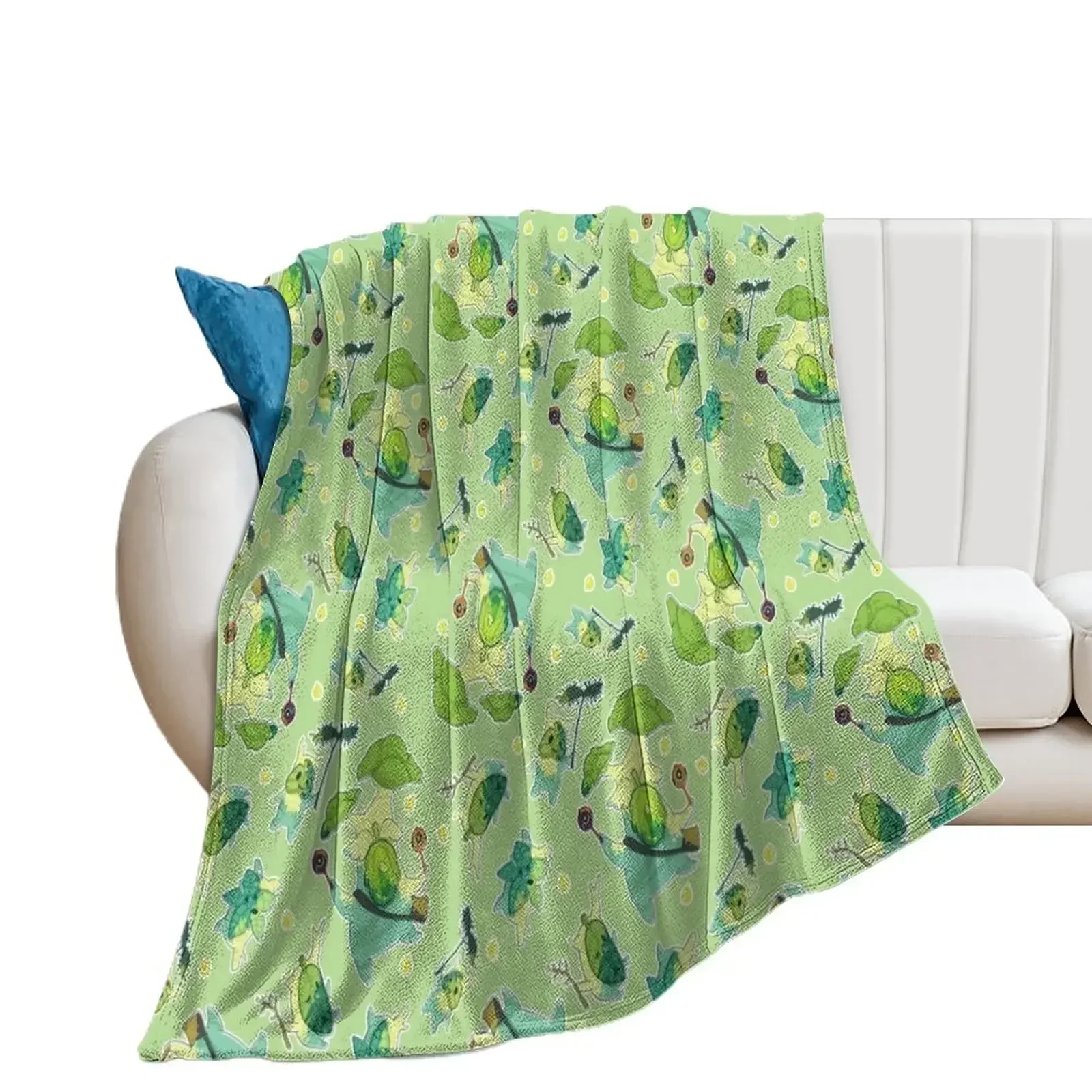 Korok Pattern Throw Blanket Hairys Blankets For Sofas Blankets