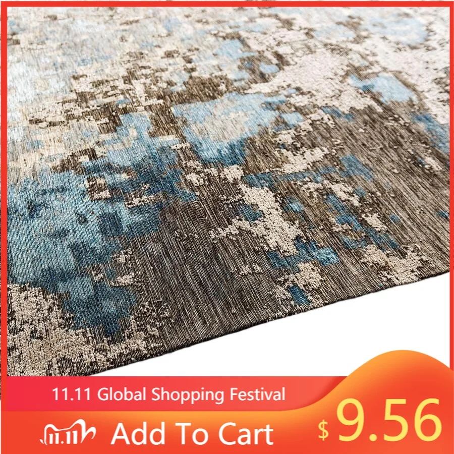 

Custom Modern Decorative Round Islam Prayer Area Rug Persian Carpets Washable Wool Rugs Living Room Large Rug Online for Bedroom