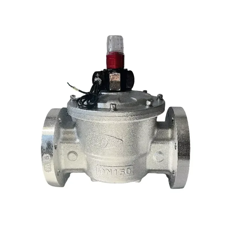Emergency Shut-Off Valve DRQF-150-04/BTFNE-VF5 Solenoid-Operated Manual DN150 Mainland China