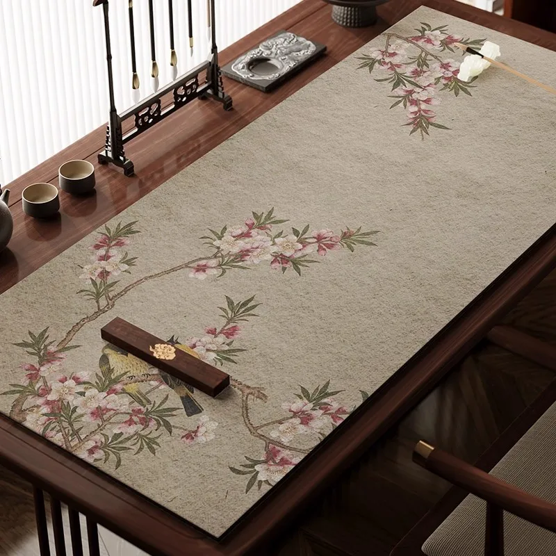 Wool Felt Calligraphy Desk Mat Pad for Chinese Brush Practice Beginner-Friendly Ink Protection | Study Table Cover for Writting