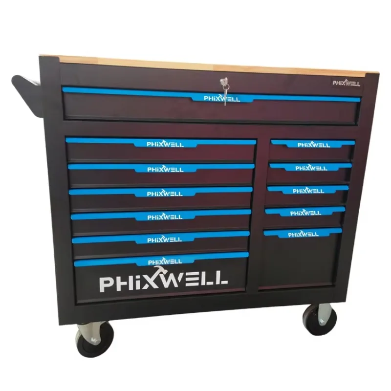 

Heavy-Duty Auto Repair Workshop Mobile Table Drawer Type Tool 12 Drawer & Sundries Collection Cabinet With & ODM Support