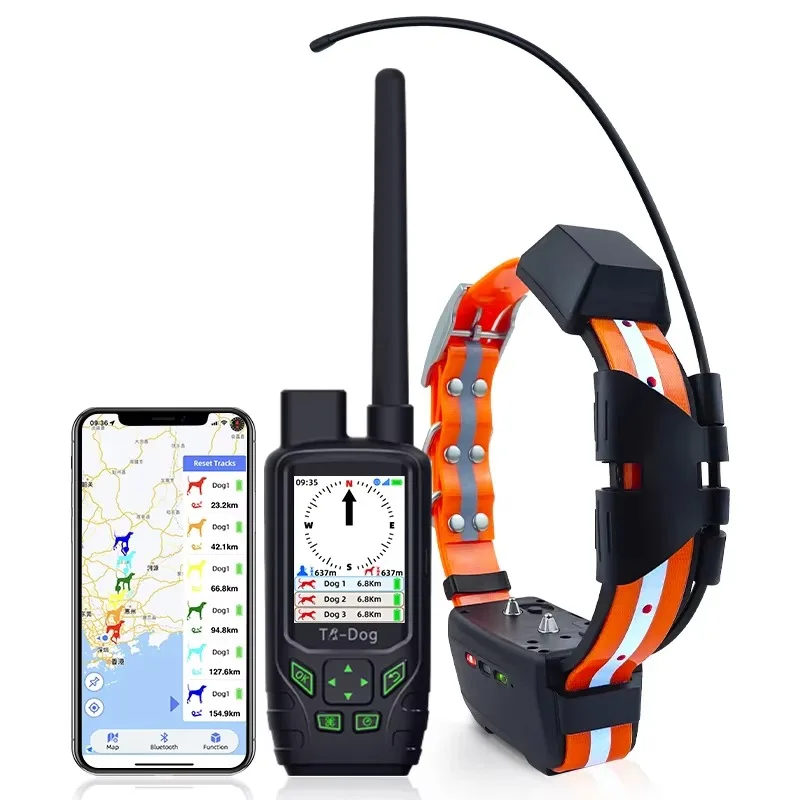 Outdoor Adventure GPS Tracker: IP67 Waterproof Dog Collar for Reliable Location & Anti-Lost Security