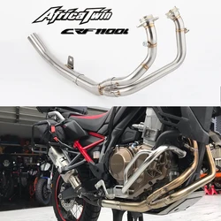 Motorcycle exhaust system For HONDA CRF1100 CRF1100L AFRICA TWIN  crf 1100l exhaust 2020-2023  crf1100 header link pipe