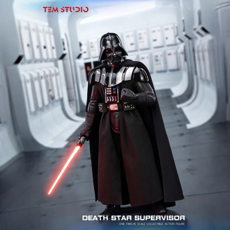 Death star supervisor tems001 figura de ação original pvc totalmente posable acessórios colecionáveis premium escultura detalhada brinquedos