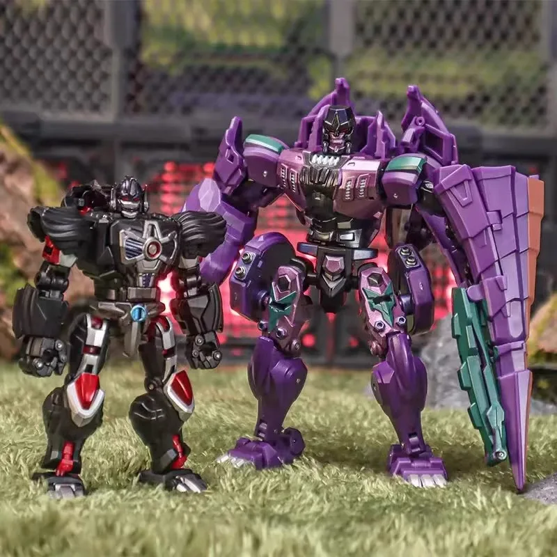 

ROBOT toys RT01 Caesar Chimpanzee Captain RT02 Tyrant Tyrannosaurus Rex Small Scale Transformation Toy Reprint
