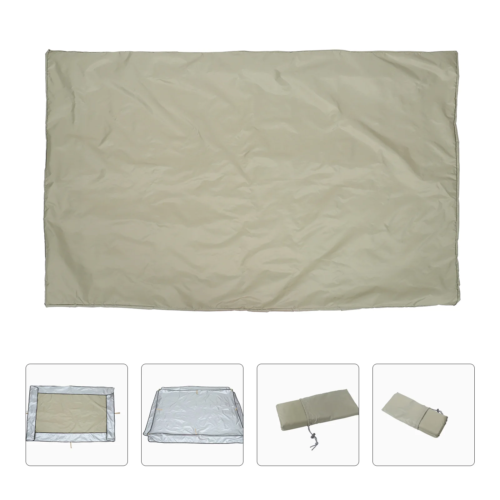 

1pc Garden Swing Protective Waterproof Dustproof Durable Swing Cover For Outdoor Chairs Dust Sides Protection Wrap