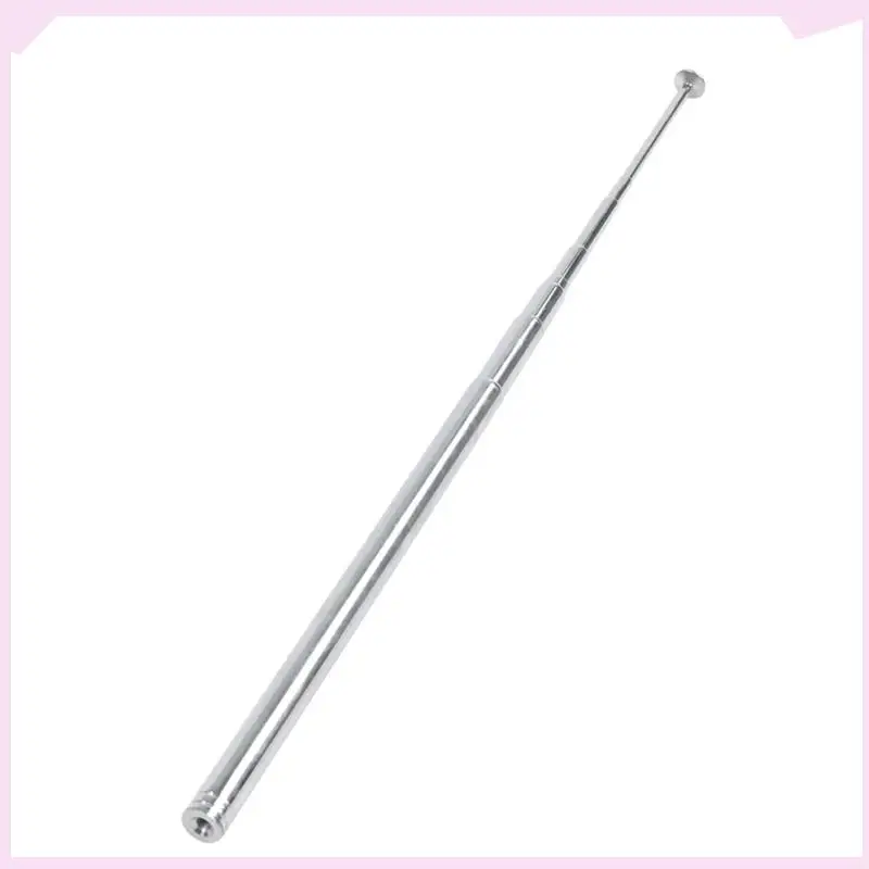 B24B 10Pcs 115 Cm 10 Section Telescopic Antenna FM AM Radio