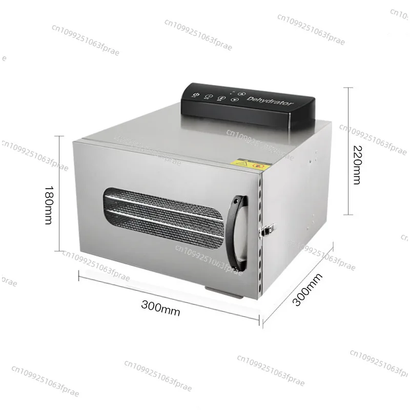 All stainless steel fruit and vegetable drying machine pet food beef jerky dryer food dehydration air dryer household