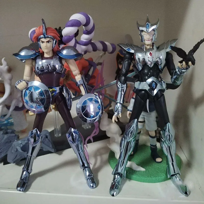 

Saint Cloth Myth Action Figure Saint Seiya Gienah Jamian Figuras Alloy Movable Figurine Toys Collection CS Model Gift for Kids