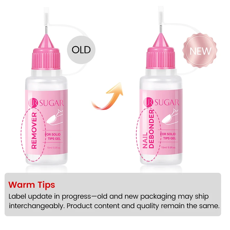UR SUGAR 2/3/5 قطعة/المجموعة 15 مللي مزيل لنصائح الصلبة هلام أظافر صناعية نصائح الصلبة جل مزيل الأظافر هلام نصائح وهمية مزيل أدوات عدة #6
