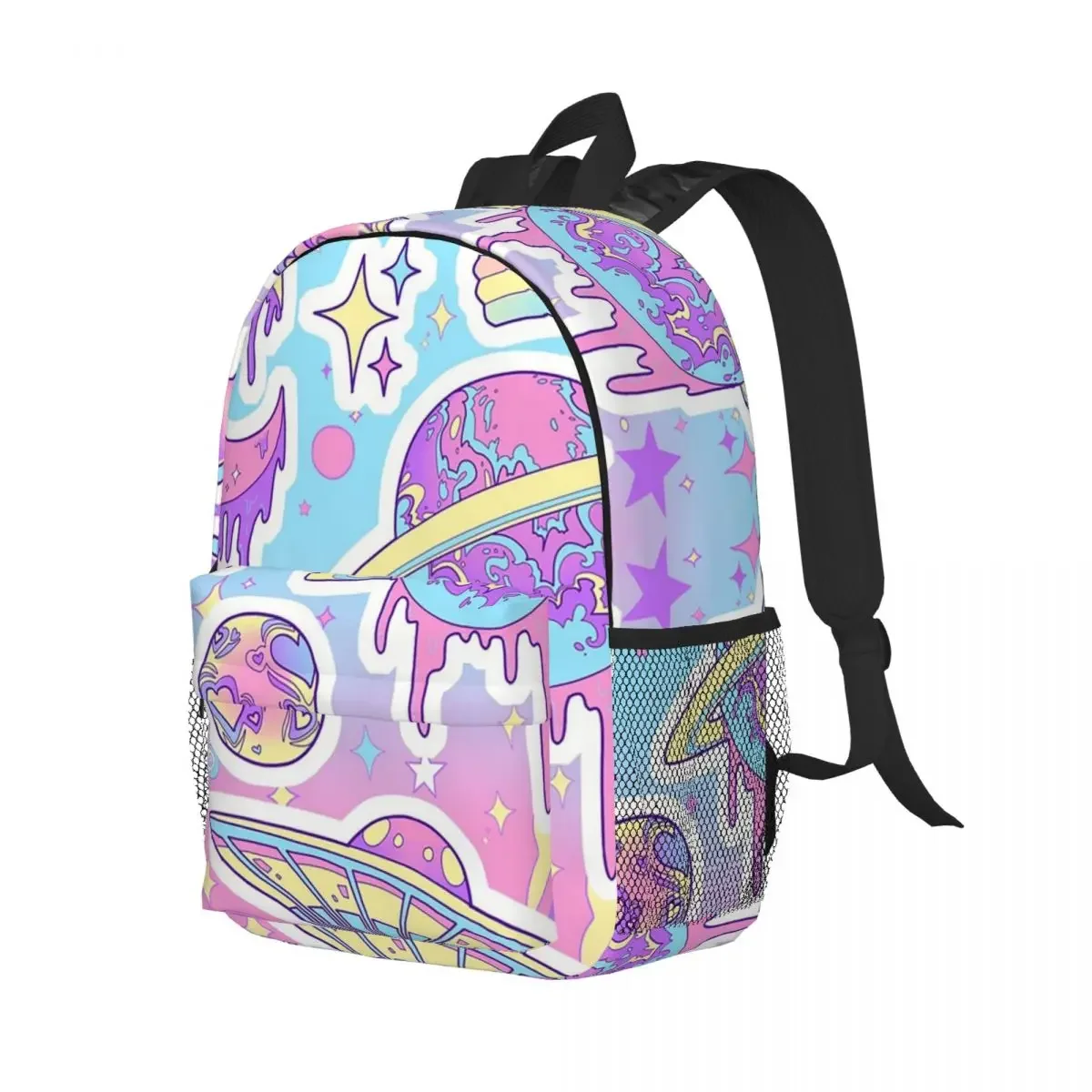 Mochila Pastel Galaxy para adolescente, mochila infantil, mochila para laptop, bolsa de ombro de grande capacidade, na moda