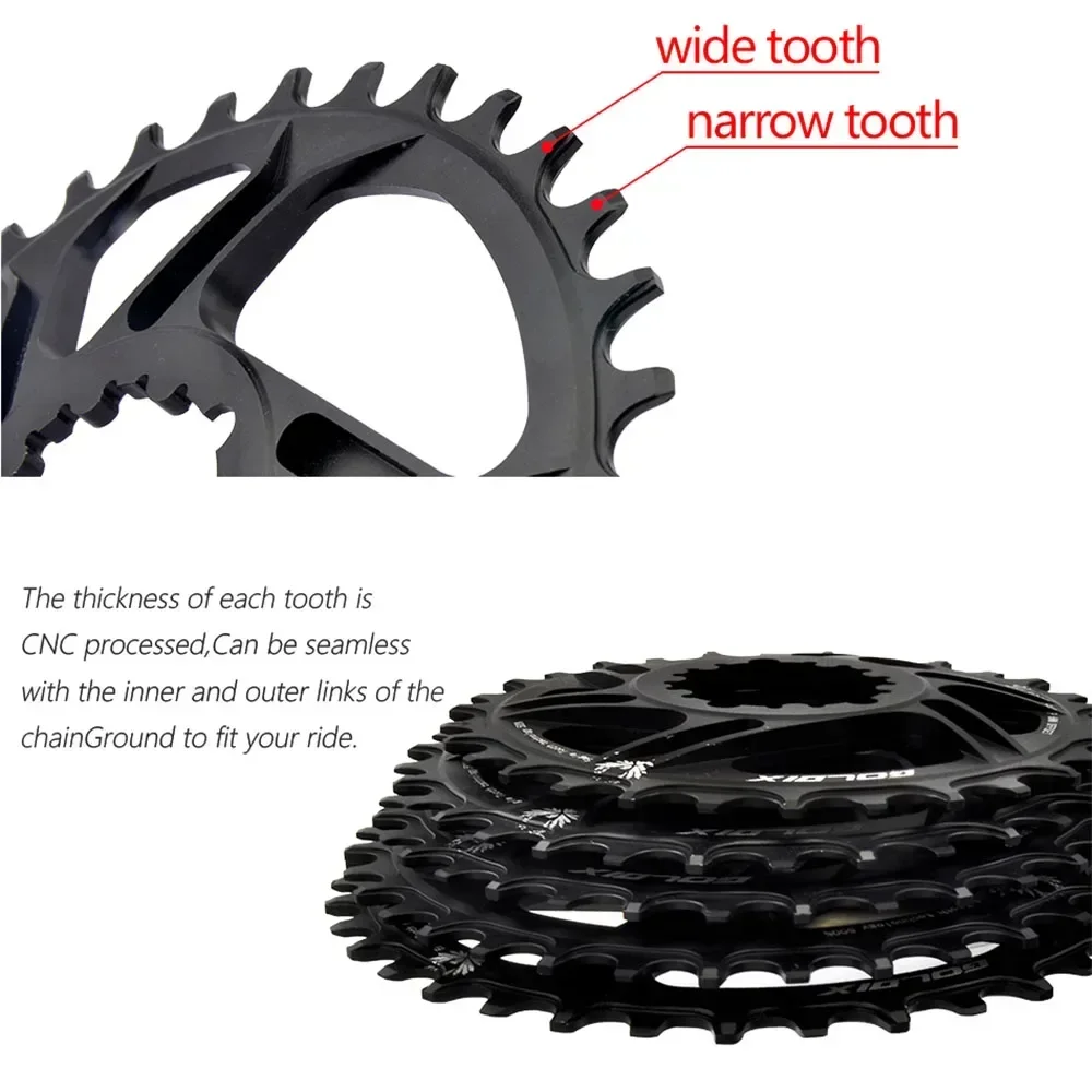 MTB Mountain Bike 30/32/34/36T/38T Crown bicycle direct mount chainring for Sram 11/12S NX XX XO  11 single disc tray Cheap