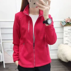 Winter Women Plus Size Thick Coats Casual Warm Zipper Cardigan Sweatshirt Jackets Female Stand Collar Outdoor Yoga Coat New