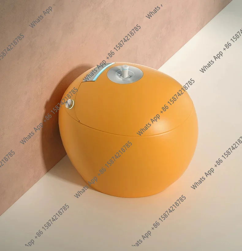 XvNew Color Smart Toilet Fully Automatic All-in-One Water Pressure Restriction Apple-shaped Round Toilet