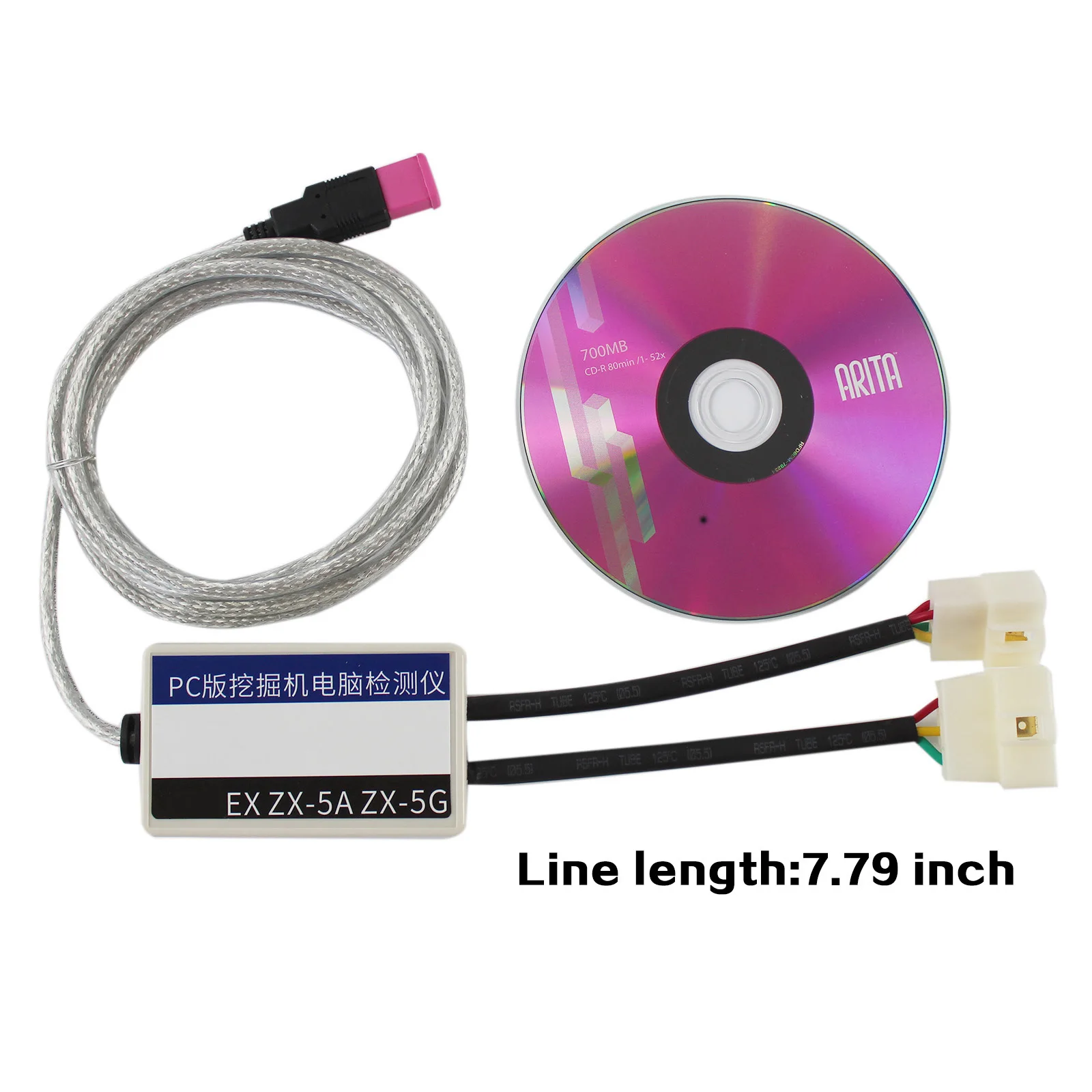 DR.ZX Diagnostic Tool For Hitachi Excavator EX & ZX-5A-5G Series Self-Diagnostic Electrical Testers Car Repair Accessories Parts
