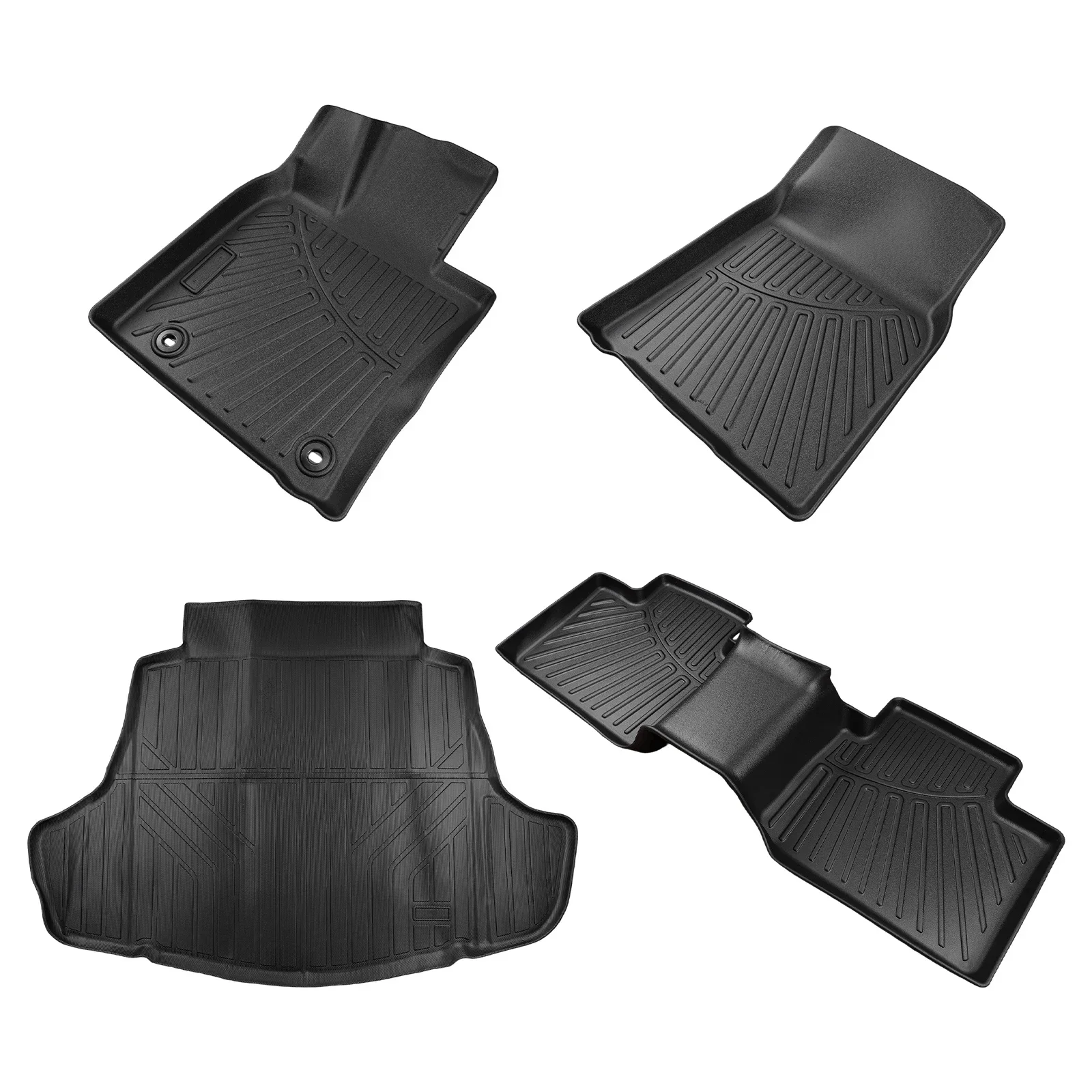 

4Pcs Heavy Duty Car Floor Mats Waterproof Automotive Liners Compatible for C-amry 2025