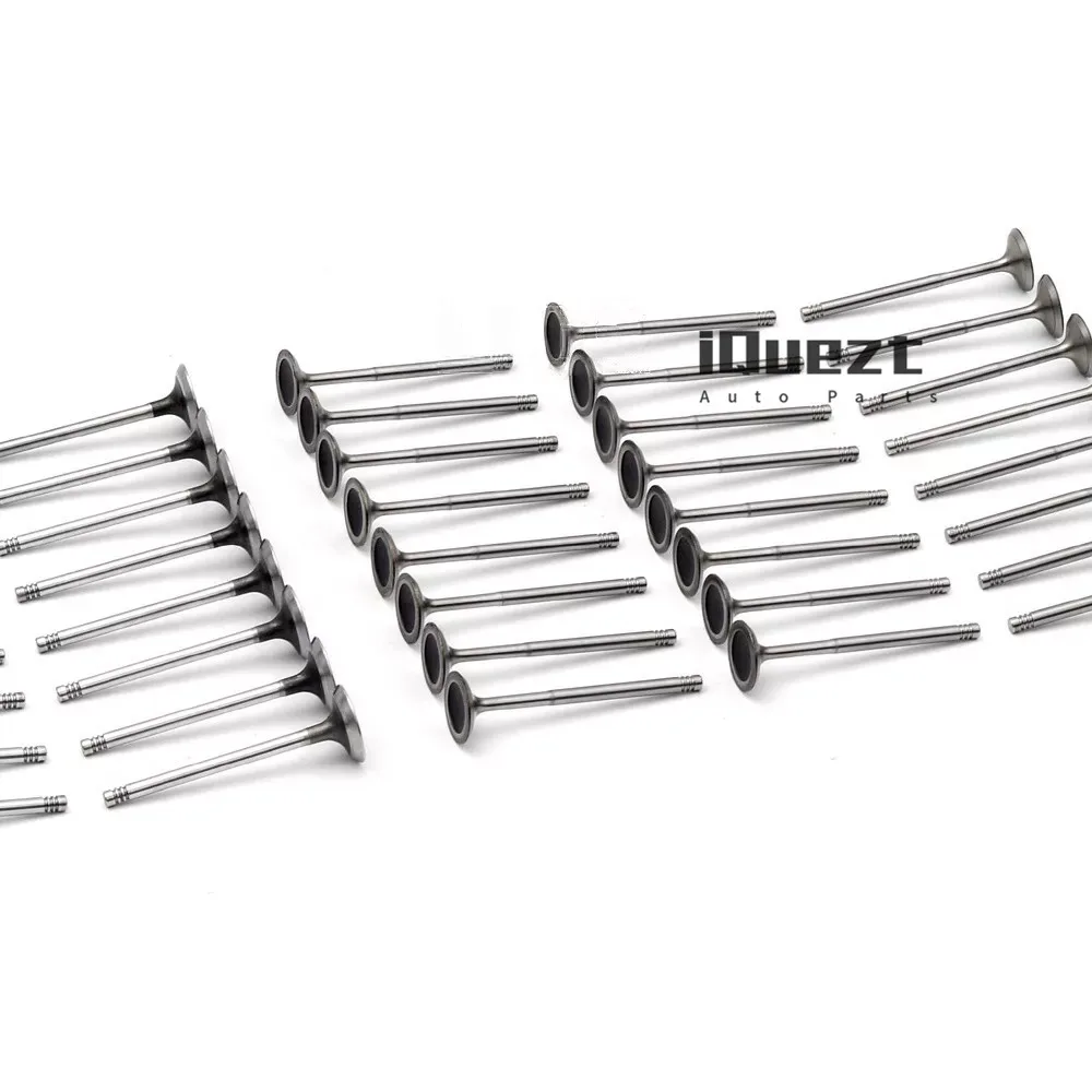 مجموعة صمامات المحرك 40 قطعة 077109601 س لشركة فولكس فاجن طوارق أودي A6 A8 S4 B7 4.2 AXQ BAT BBK BHF