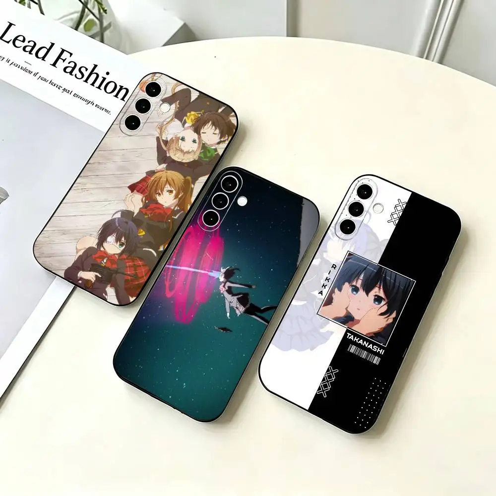Love Chunibyo Other Delusions Phone Case For Samsung A73 20,21s,22,31,32,52,53,72 Soft Black Shell