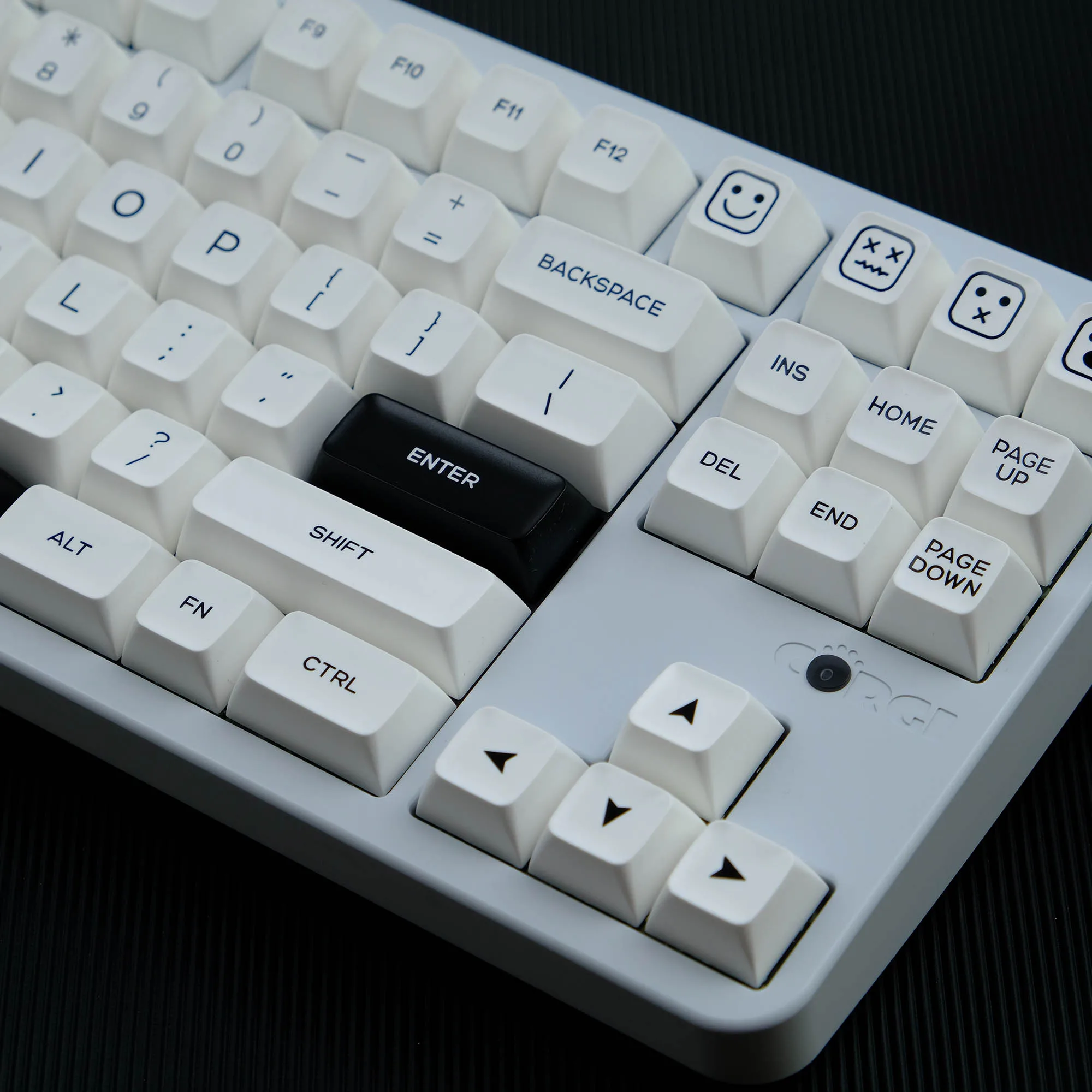 Imagem -05 - Double Shot Pbt Keycaps para Gamer Mecânica Perfil SA Preto no Teclado Branco Cherry mx Switches 160 Chaves