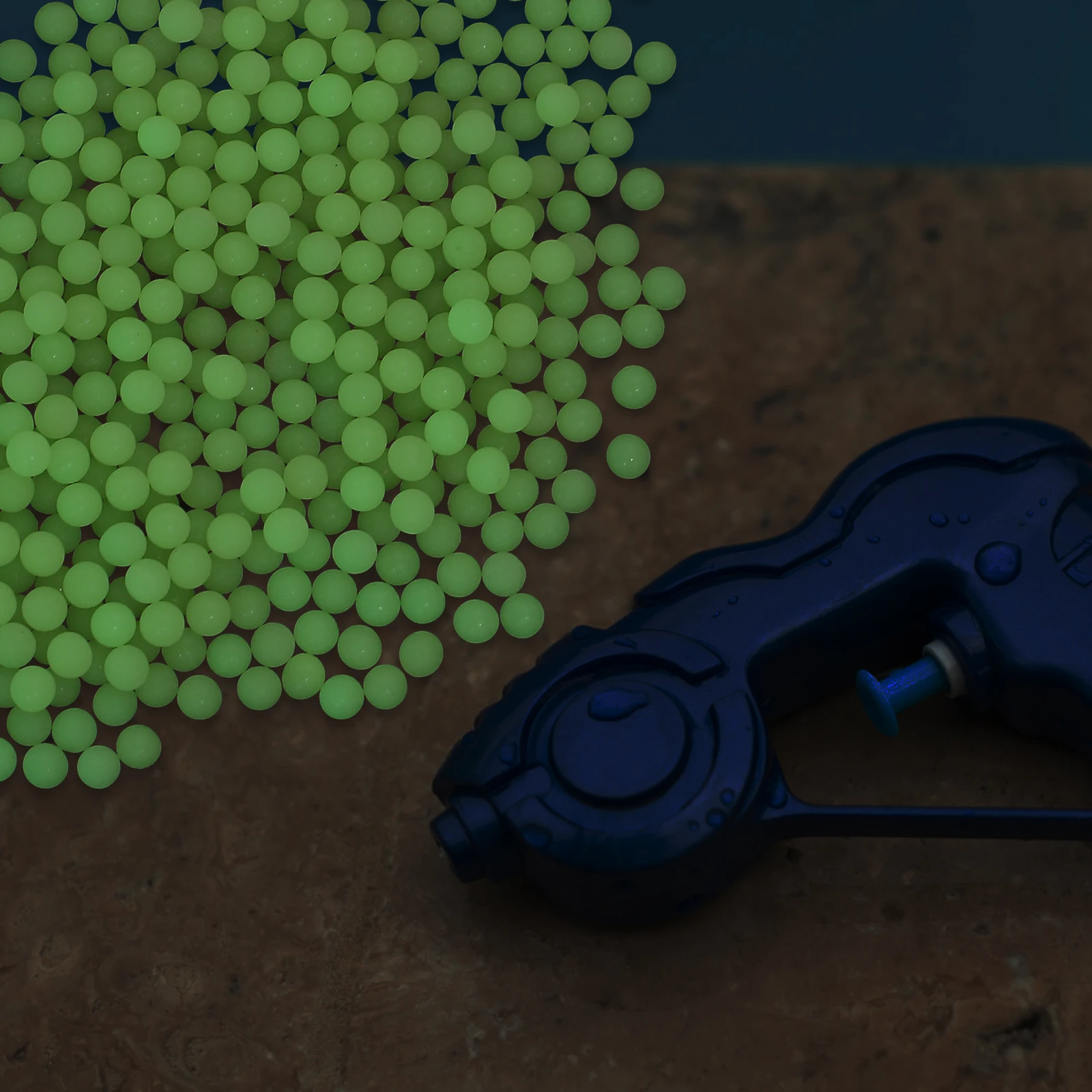 Sfere luminose fluorescenti Drag Track Proiettile Giocattoli Perline luminose Palline giocattolo creative Divertimento all'aria aperta