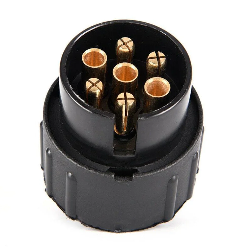 12V 7 To 13 Pin Towing Socket Converter Adapter Electric Socket Adapter Plug Converter Durable Socket Converter