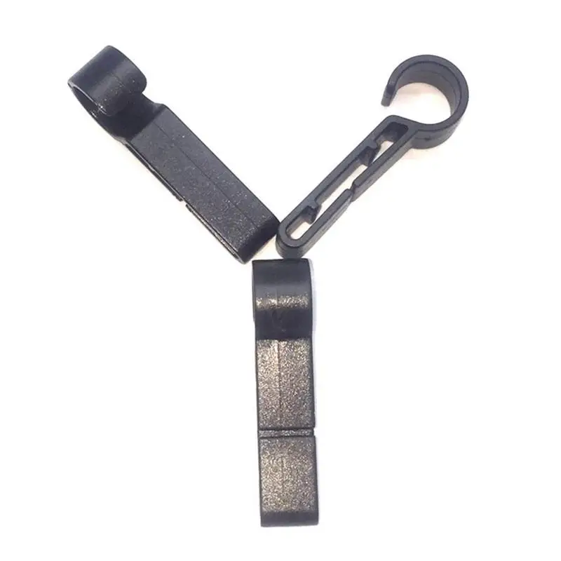 하드햇 라이트 클립 다용도 하드햇 헤드램프 클립 10개 하드햇 라이트 훅 작업 개선용 하드햇 액세서리