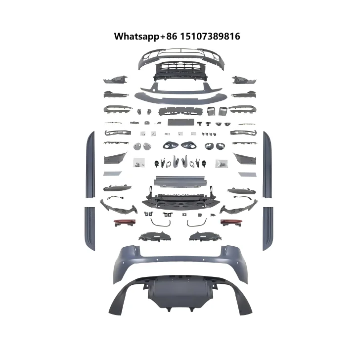 New for MACAN (95B) 2014-2025 Clip-On Bumper Kit with Clips for Model Year Upgrade
