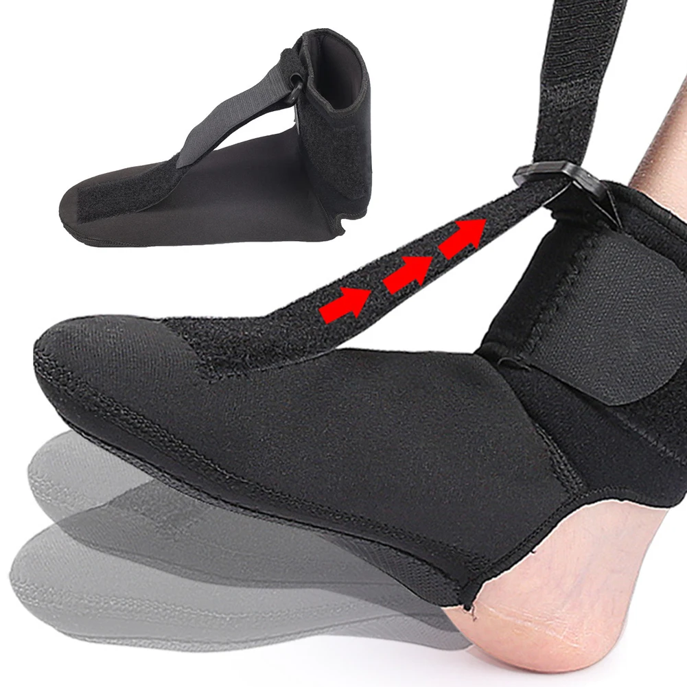 รองเท้าบูทพยุงเท้าสำหรับนอน บรรเทาอาการปวดเอ็นร้อยหวายอักเสบและรองเท้าบูทพยุงเท้าแบบนุ่มสำหรับภาวะเท้าตก บรรเทาอาการปวดจากโรครองช้ำและเอ็นร้อยหวายอักเสบ