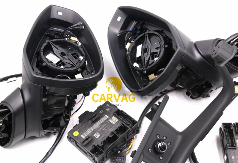 FOR Audi A4 A5 B9 8W LHD - AUTO Electric Folding Mirror Switch Door Module UPGRADE KIT