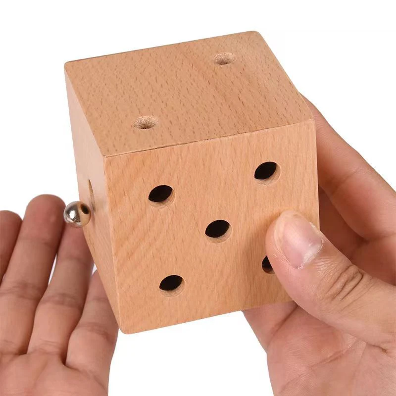 

Leisure Toys Labyrinth Wooden Maze Game 3D Cube Puzzles Inteligencia IQ Logic Training Brain Teasers Educational Mind Games