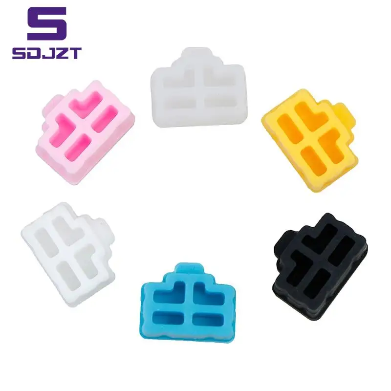 10pcs/lot Ethernet Hub Port RJ45 Anti Dust Cover Cap Protector Plug RJ45 Dust Plug For Laptop/ Computer/ Router RJ45 Connector