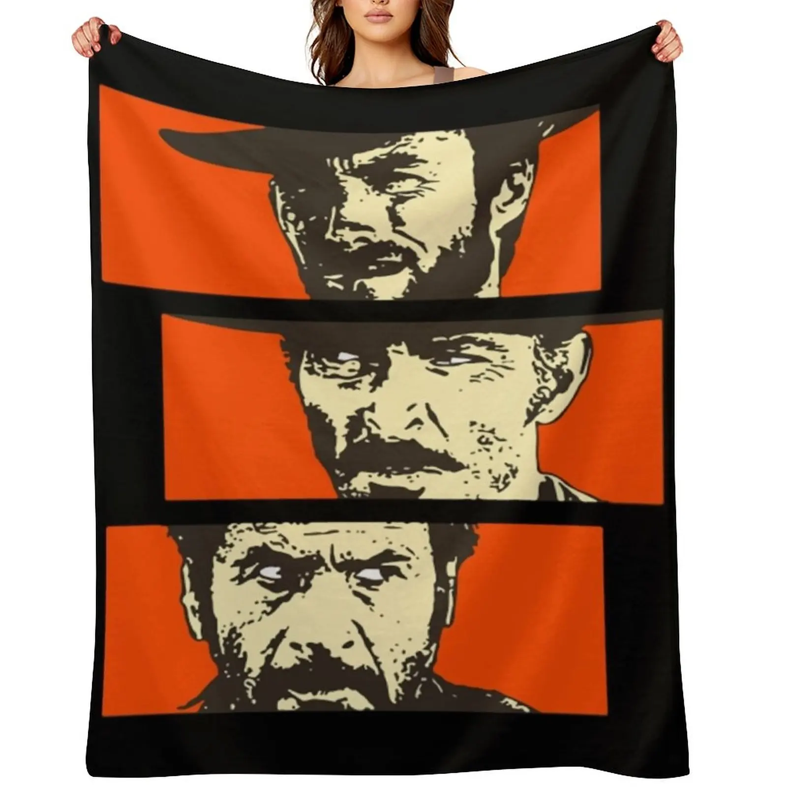 

The Good The Bad And The Ugly Throw Blanket Large Extra Large Throw Custom Heavy Blankets