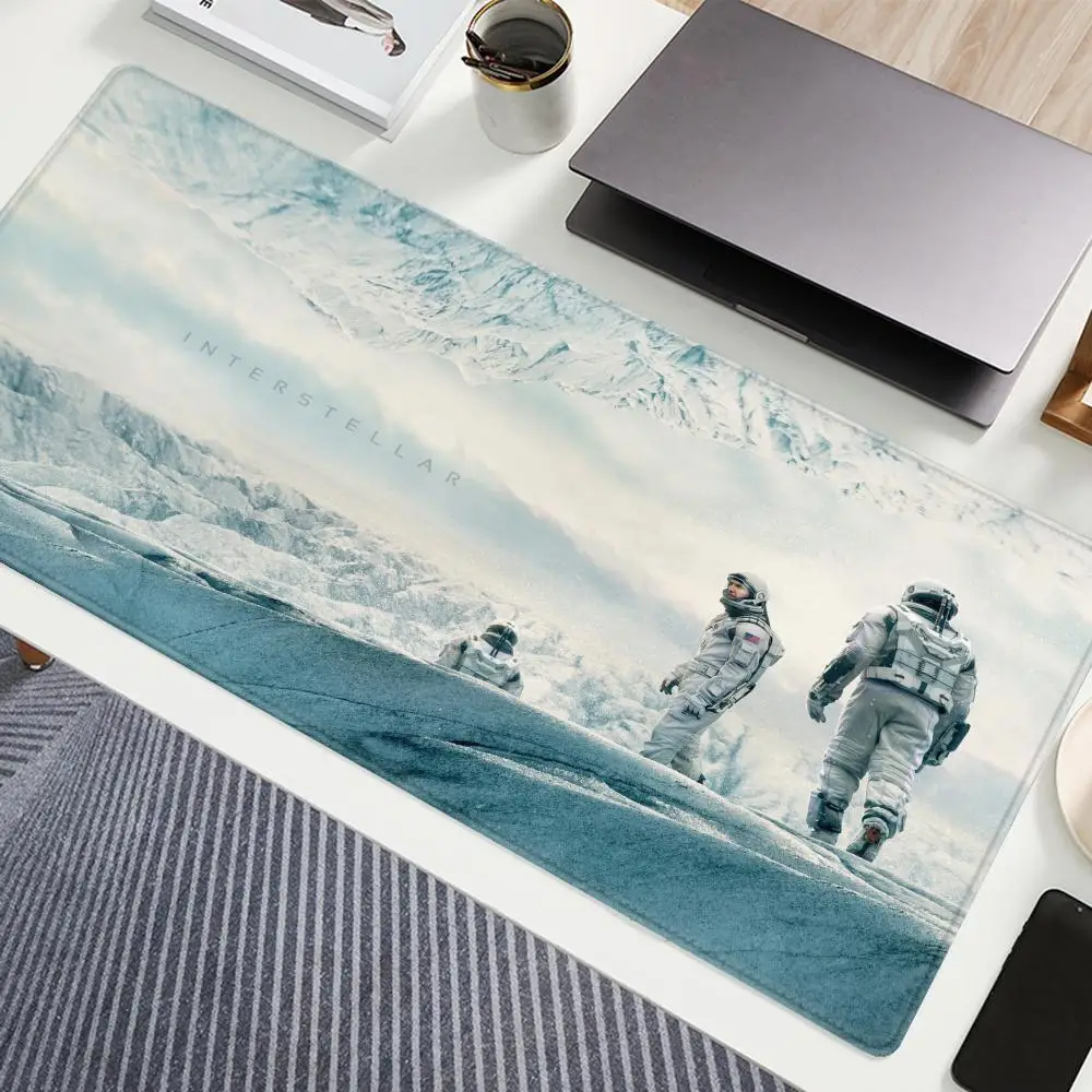 

HD Printing Movie Interstellar Mouse Pad Large Size Desk Mats Keyboard 1000×500 Office Laptop Gaming PC Non-slip Rubber Mousepad
