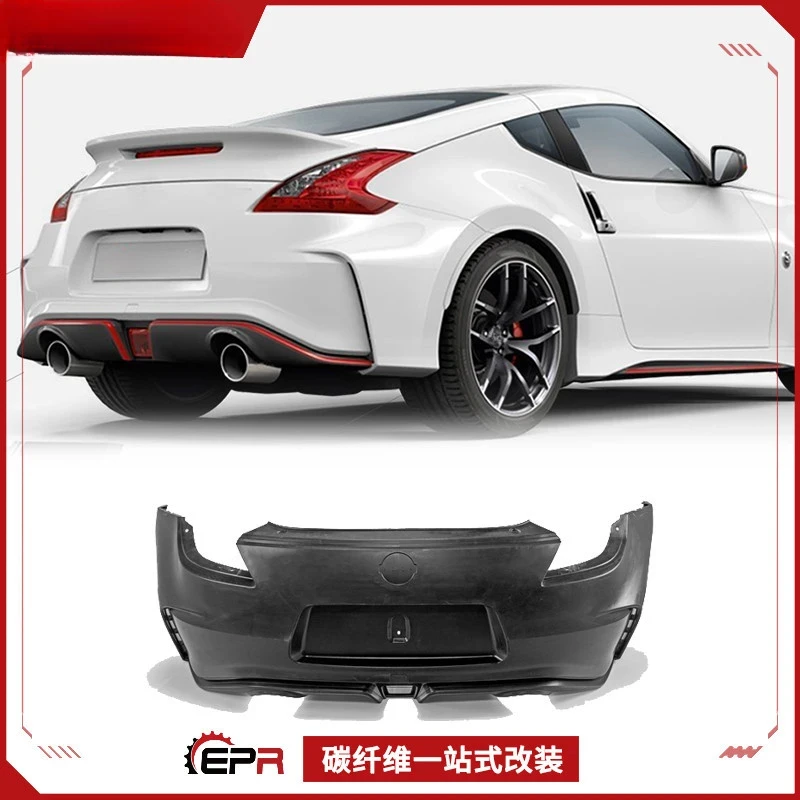 

For Nissan 370Z 2026 Nismo Style PP Plastic Rear Bumper Surround