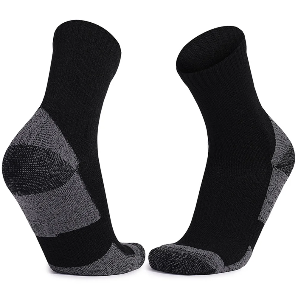 Merino Wool Hiking Socks Men\'s Thickened Warm Outdoor Sports Socks Snow Ski Socks