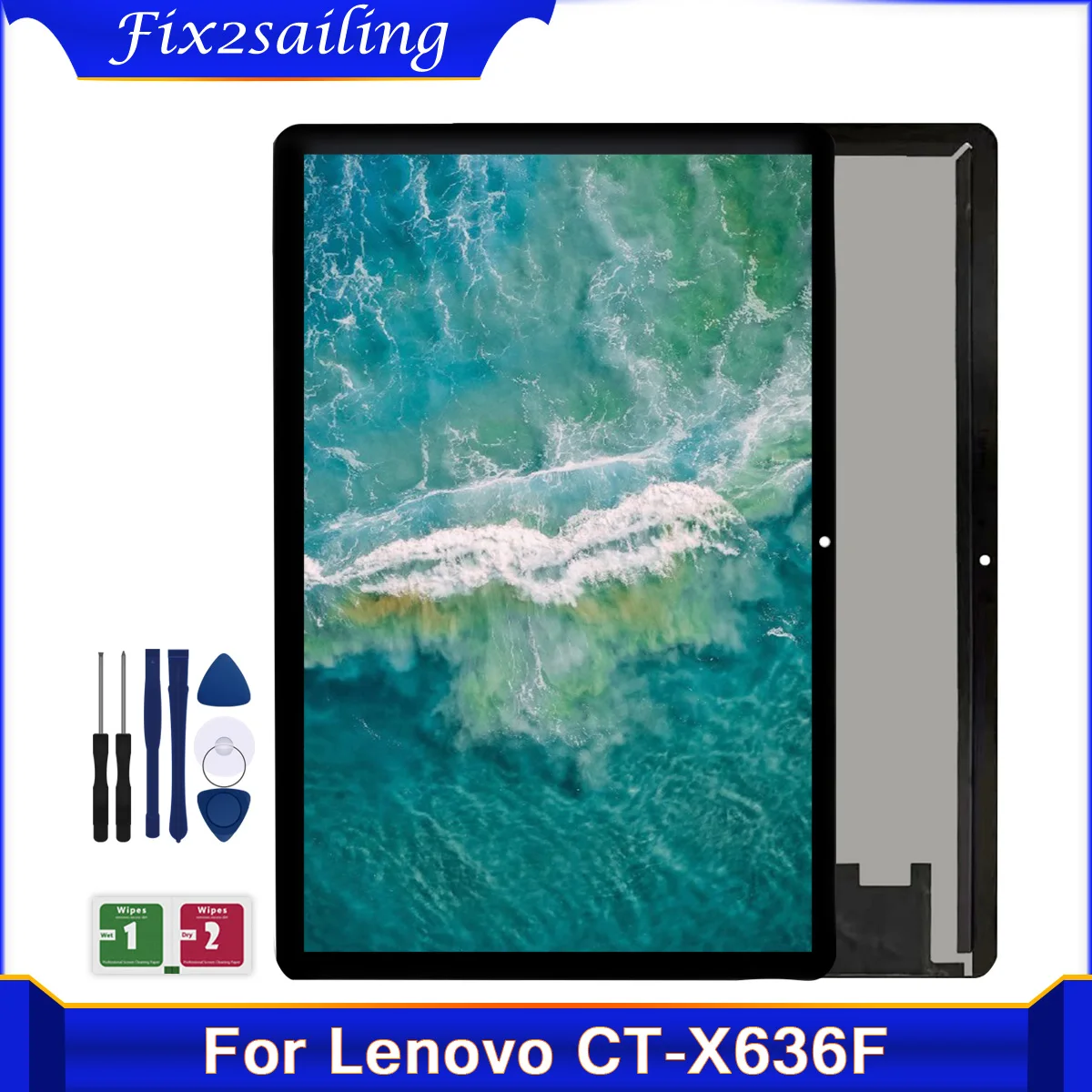 10.1 For Lenovo Chromebook Duet CT-X636F CT-X636N X636 LCD Display Touch Screen Digitizer Panel Assembly Replacement Parts
