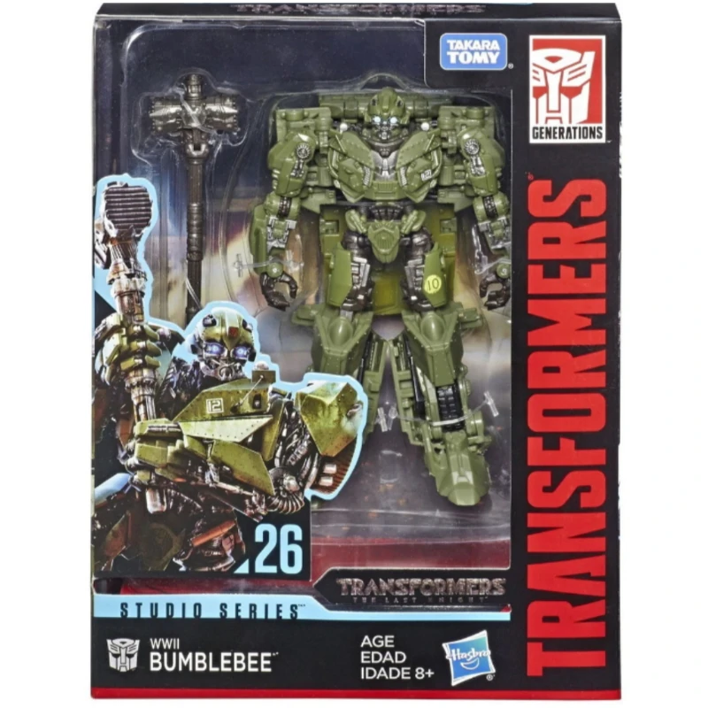 ชุดทรานฟอร์เมอร์ SS สตูดิโอ SS-26 US รุ่น D Wii Bumblebee PVC ของเล่นตุ๊กตาขยับแขนขาได้คอลเลกชันของขวัญ