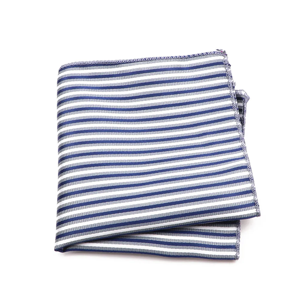 الكلاسيكية منديل البوليستر مربع للرجال ، منديل بسيط ، وشاح الأعمال الرسمية ، اكسسوارات بدلة الزفاف ، الأزرق والأحمر ، والأزياء الجديدة ، 22 سنتيمتر