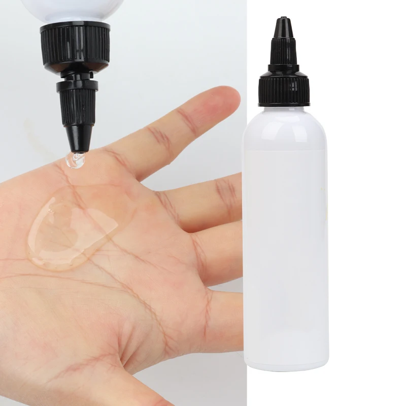 Flechazo cola transparente para peruca de renda, 100ml, sem cola, gel adesivo para cabelo, cola para perucas e sistemas de cabelo