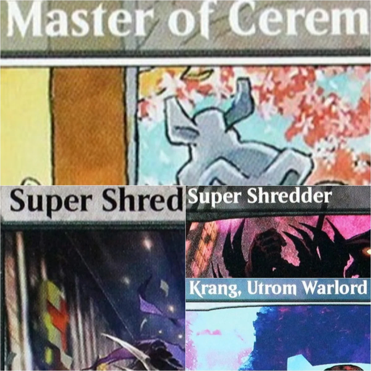 

TMT/PZA [Thousand-Year Elixir/Cavalier of Dawn] Magical Proxy Cards Quality Gathering Board Playing Game Trading Cards