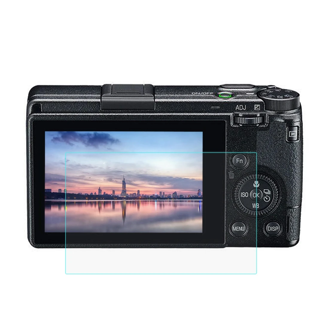 PULUZ Camera Screen Protector 2.5D 9H Tempered Glass Film for Ricoh GR III