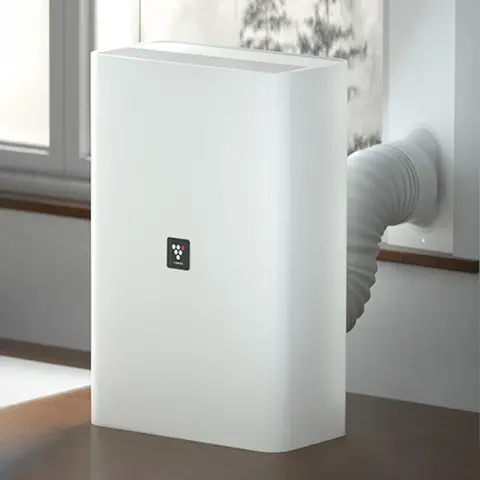 Home Use Fresh Air System No Hole Drilling Fresh Air Machine Ventilation Formaldehyde Removal Haze Purifier Easy Installation