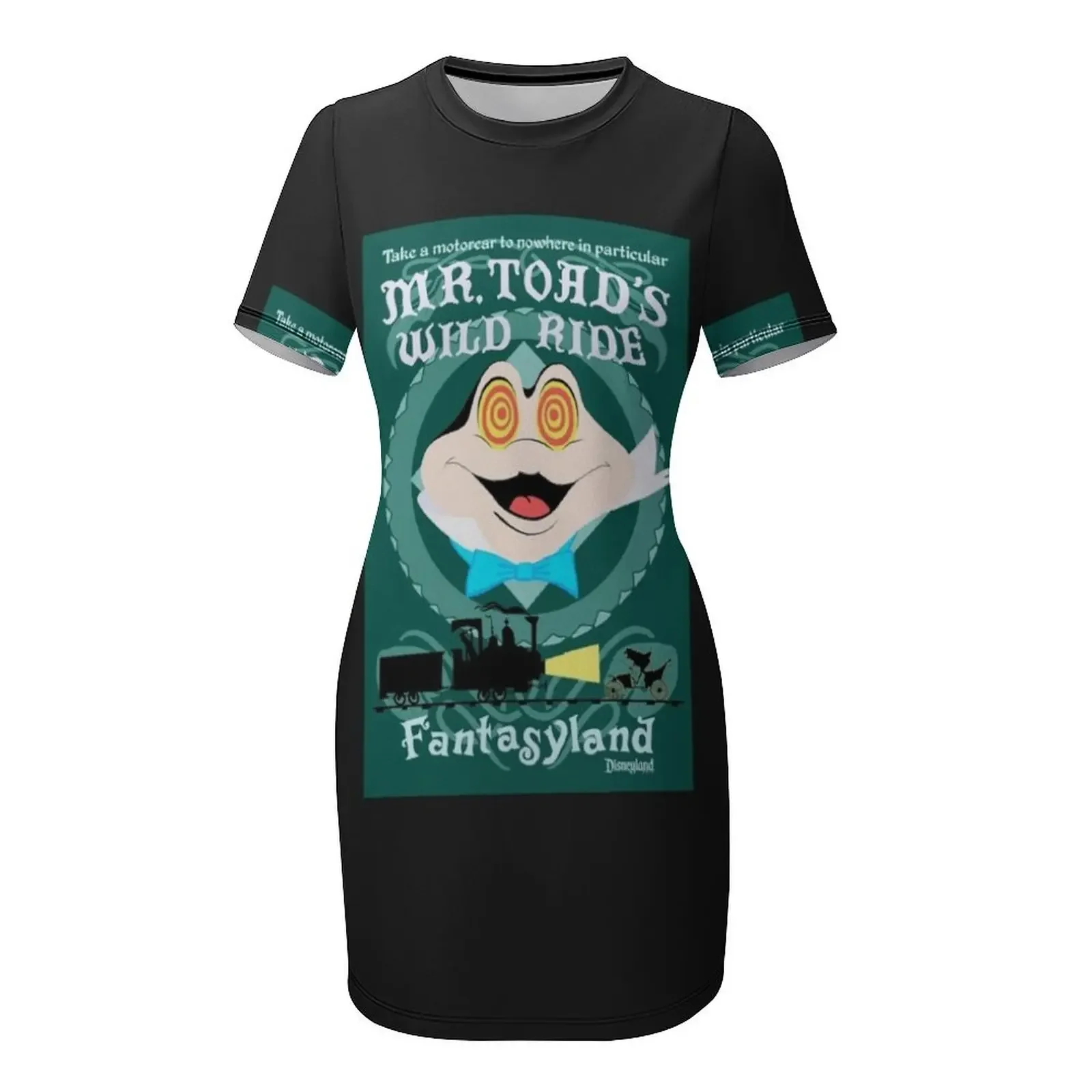 Mr. Toad's Wild Ride Classic T-Shirt Kurzarmkleid Damenkleid Kleid