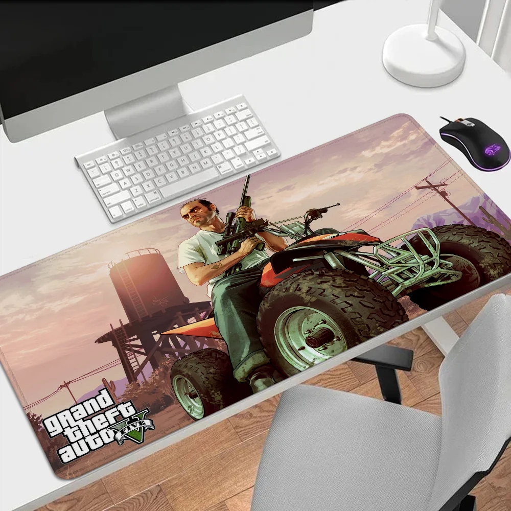 G-Grand-Theft-Auto-O Gamer Keyboard Pad White Mouse Pad for Computer Mouse Office Accessories for Desk Mat Mousepad Gaming Mats