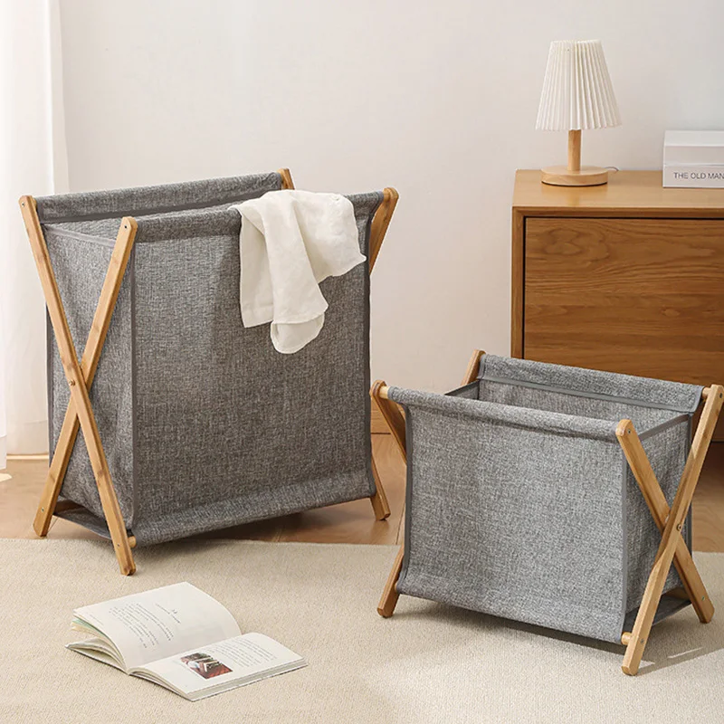 

New Dirty Clothes Basket Foldable Home Dormitory Hamper Large Capacity Dirty Clothes Storage Basket