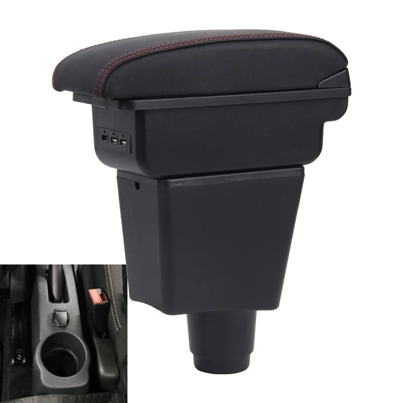 For Renault Logan 2 Armrest For Renault Sandero 2 Car Armrest box Interior special Retrofit parts Accessories Center Storage box