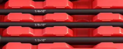 12Pcs 1/4 Hex Shank… - image