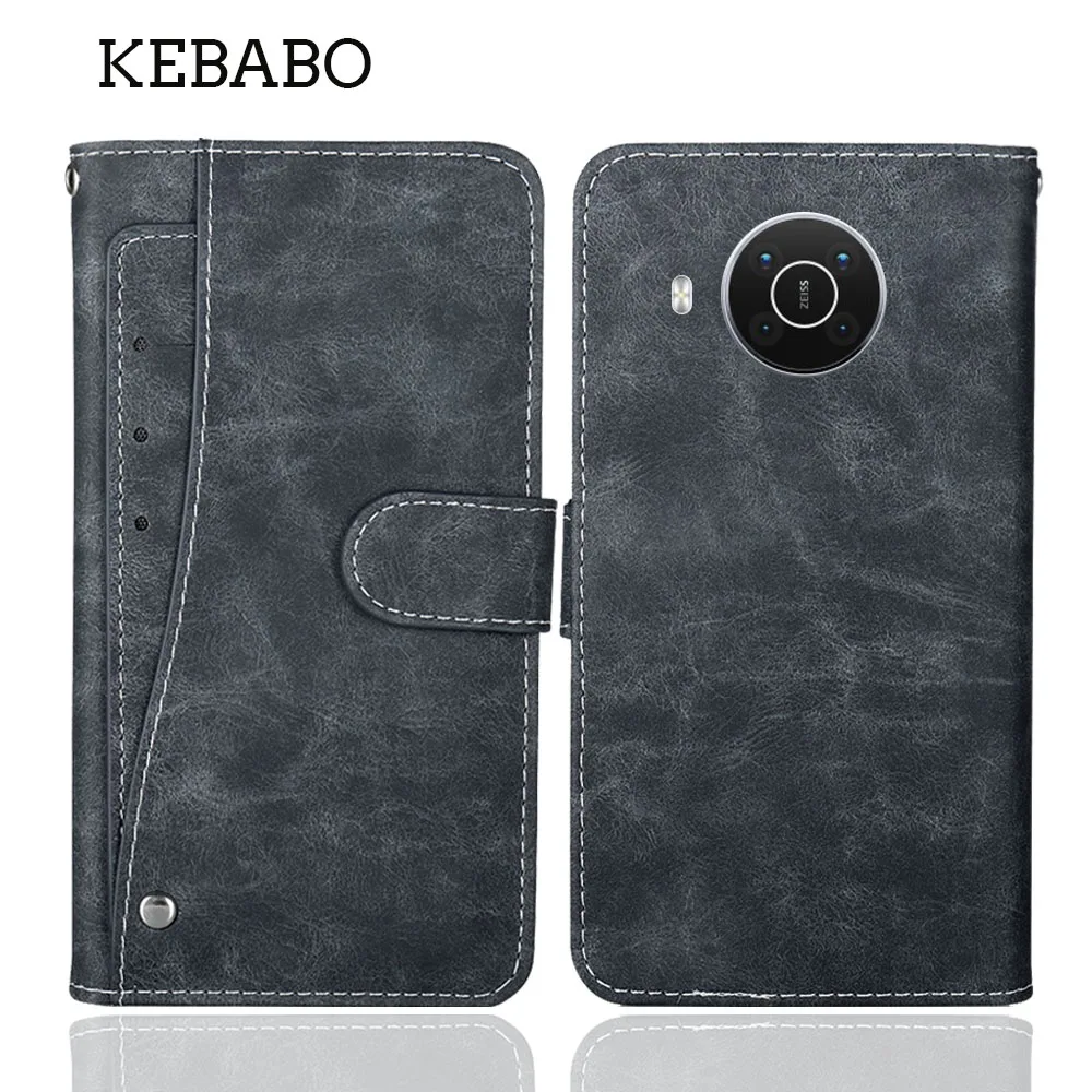 Leather Wallet Nokia X10 Case 6.67