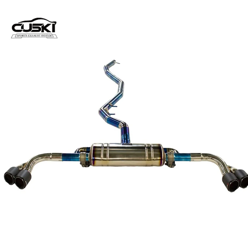 High performance catback Exhaust For BMW X5/X6 F15 2014-2018 quality Titanium Exhaust Modification system